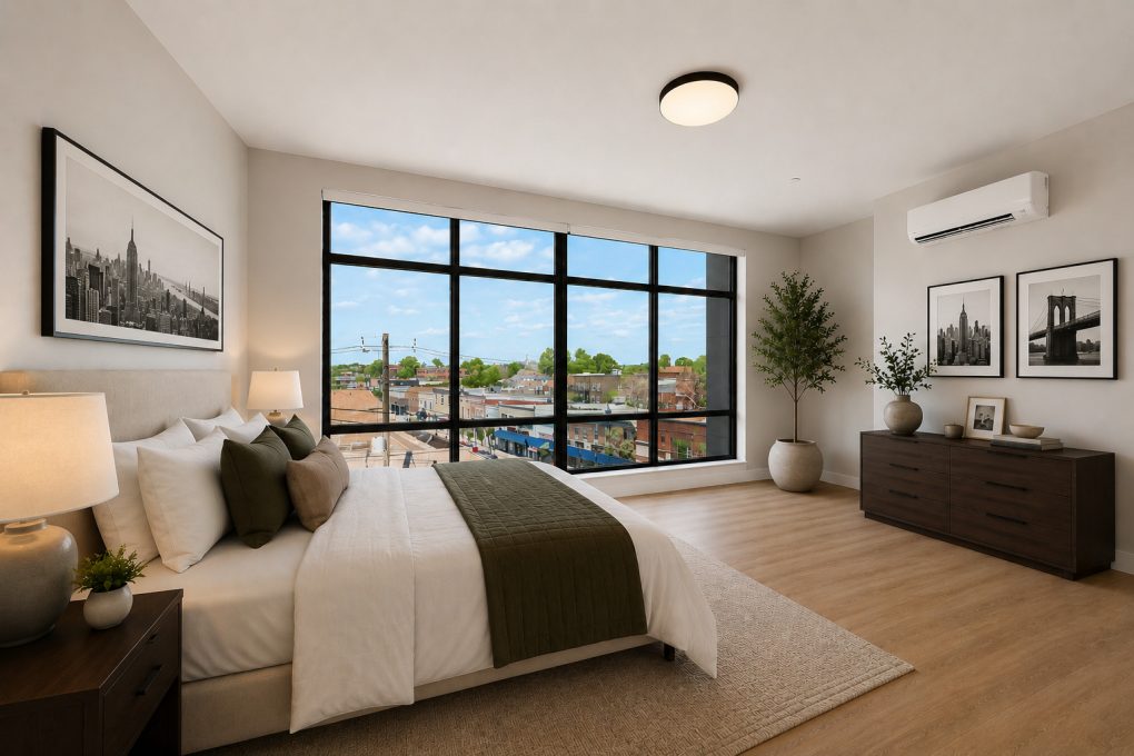 Cityscape main bed staged